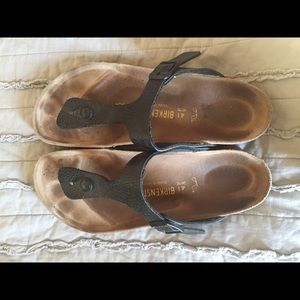 Black Birkenstocks size 41